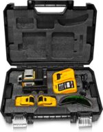 Kraftworld Αυτορυθμιζόμενο Γραμμικό Αλφάδι Laser Πράσινης Δέσμης με Εύρος Εργασίας 50m